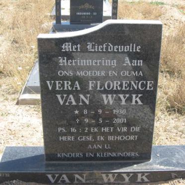 WYK Vera Florence, van 1930-2001