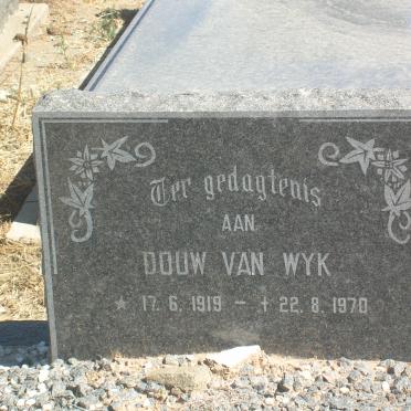 WYK Douw, van 1919-1970