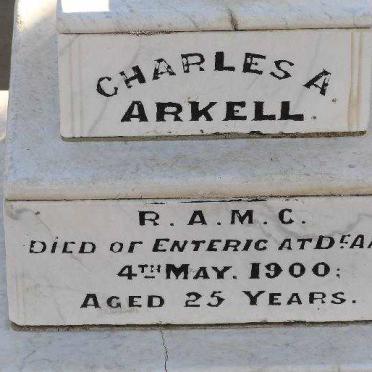 ARKEL Charles A. -1900
