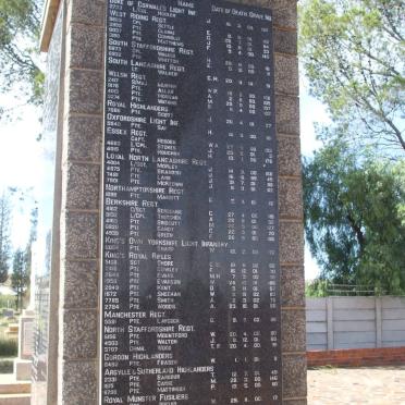 2. British War memorial