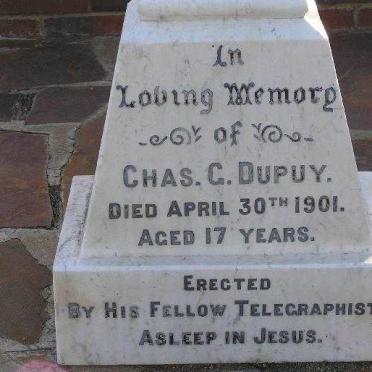 DUPUY Chas. G. -1901