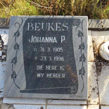 BEUKES Johanna P. 1905-1996