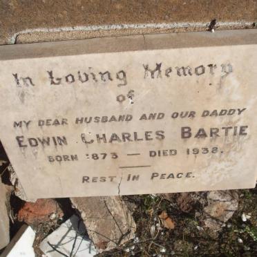 BARTIE Edwin Charles 1873-1938