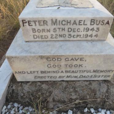 BUSA Peter Michael 1943-1944