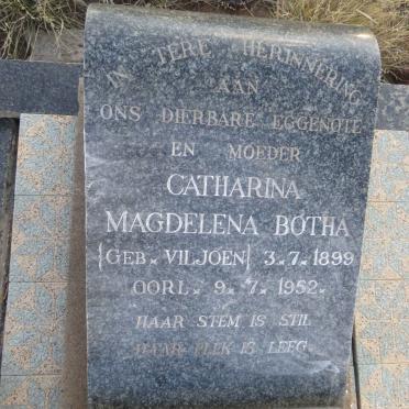 BOTHA Catharina Magdalena nee VILJOEN 1899-1952