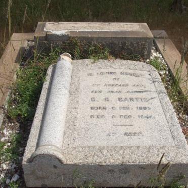 BARTIE G.G. 1893-1945