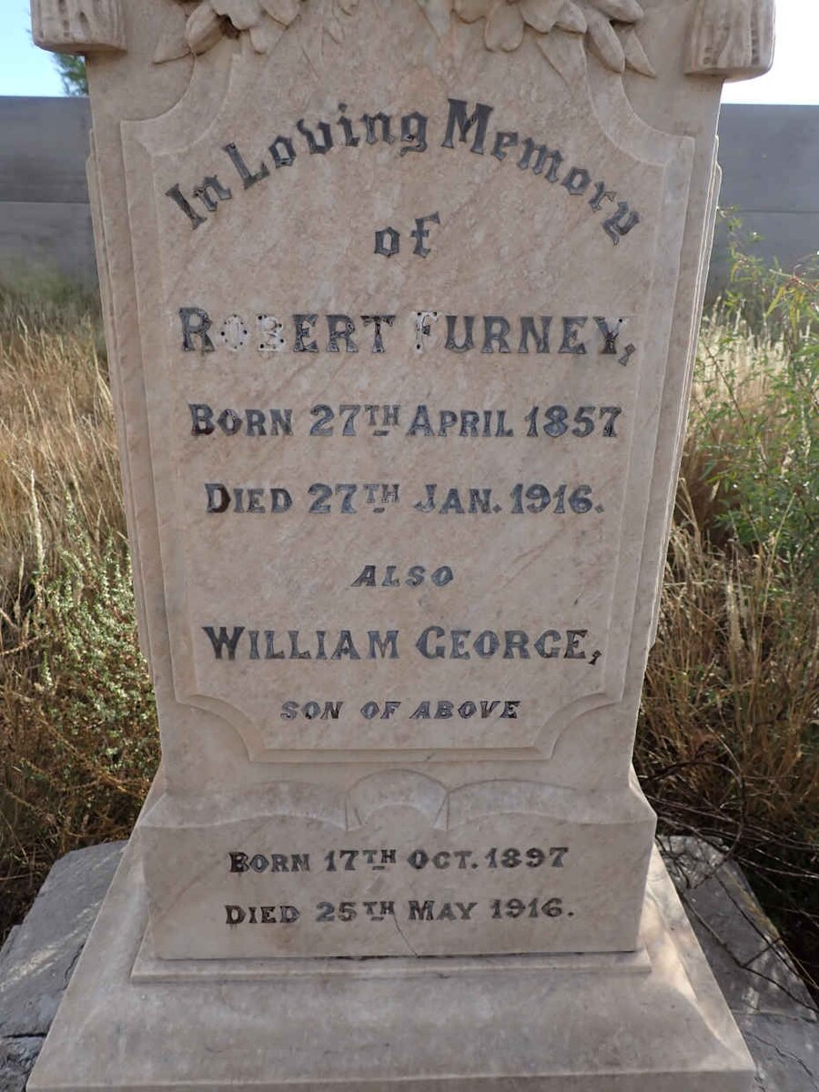 FURNEY Robert 1857-1916 :: FURNEY William George 1897-1916 _2