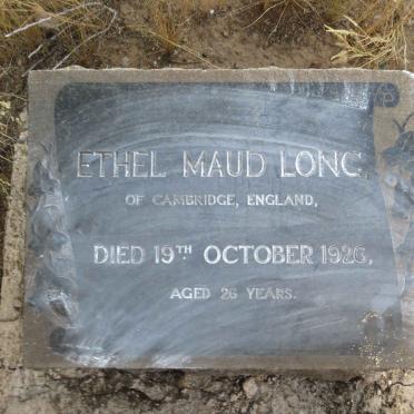 LONG Ethel Maud -192?