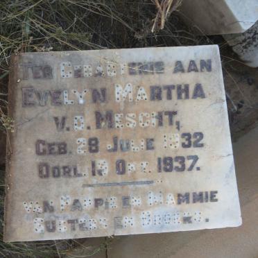 MESCHT Evelyn Martha, v.d. 1932-1937