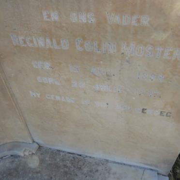MOSTERT Reginald Colin 1888-1947