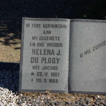 PLOOY Helena J., du nee JACOBS 1907-1969