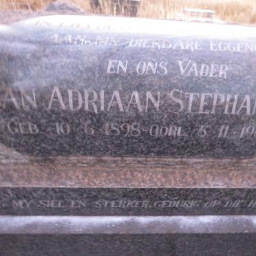 POTGIETER Jan Adriaan Stephanus 1898-1961 &amp; Aletta Sophia Johanna 1897-1970 _3