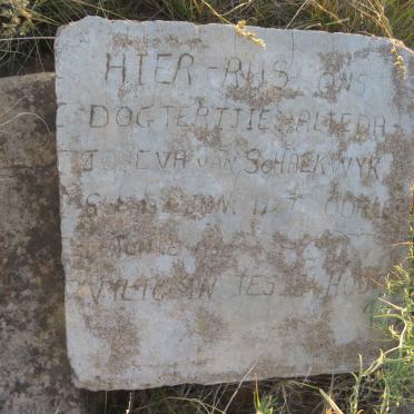 SCHALKWYK Alieda Joseva, van 1927-19??