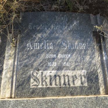 SKINNER Amelia nee GRIFFIN 1873-1951