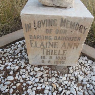 THIELE Elaine Ann 1939-1949