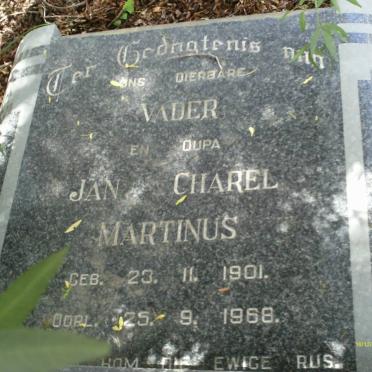 VENTER Jan Charel Martinus 1901-1968