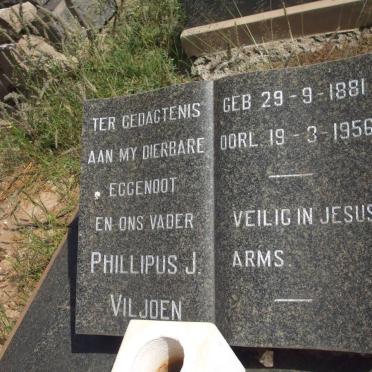 VILJOEN Phillipus J. 1881-1956