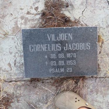 VILJOEN Cornelius Jacobus 1870-1953