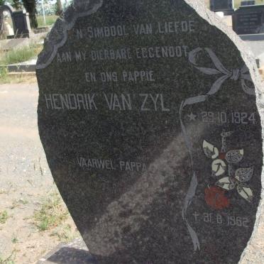 ZYL Hendrik, van 1924-1962