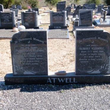 ATWELL Albert George 1888-1969 &amp; Petronella Guenna BESTER 1892-1966