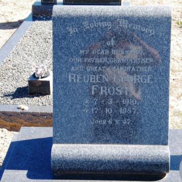 FROST Reuben George 1910-1987