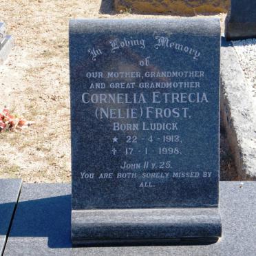 FROST Cornelia Etrecia nee LUDICK 1913-1998