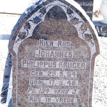 KRUGER Johannes Philippus 1864-1948