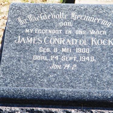 KOCK James Conrad, de 1900-1948