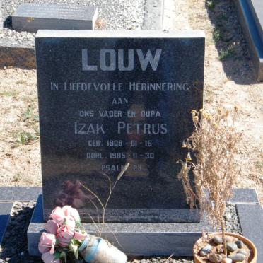 LOUW Izak Petrus 1909-1985