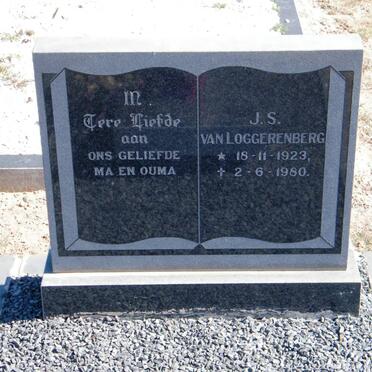 LOGGERENBERG J.S., van 1923-1980  :: PAULSEN J.S. 1952-2012