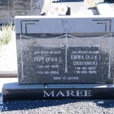 MAREE P.J.H. 1916-1984 &amp; E.J.E. TREURNICH 1927-1976