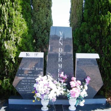 MERWE Andries Adriaan S?, van der 1928-1998