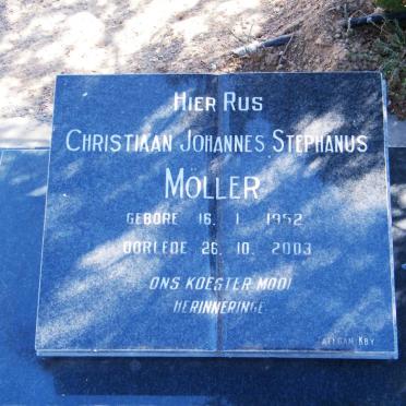 MÖLLER Christiaan Johannes Stephanus 1952-2003
