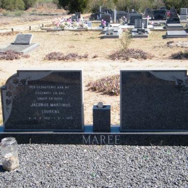MAREE Jacobus Marthinus Lourens 1912-1975