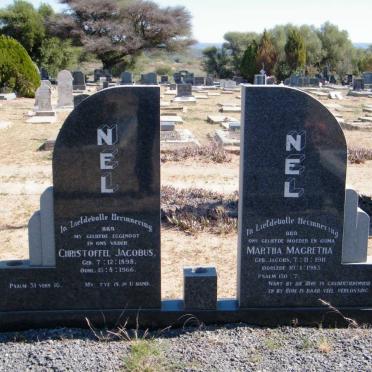 NEL Christoffel Jacobus 1898-1966 &amp; Martha Magretha 1911-1983
