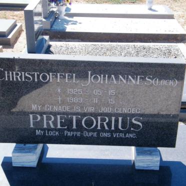 PRETORIUS Christoffel Johannes 1925-1989