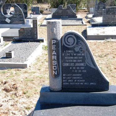 PEARSON Cornelius Johannes 1912-1981