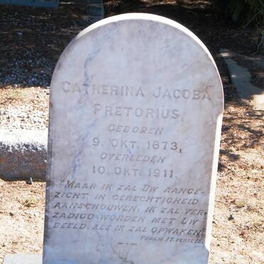 PRETORIUS Catherina Jacoba 1873-1911 :: PRETORIUS Jan Antoni 1910-1910