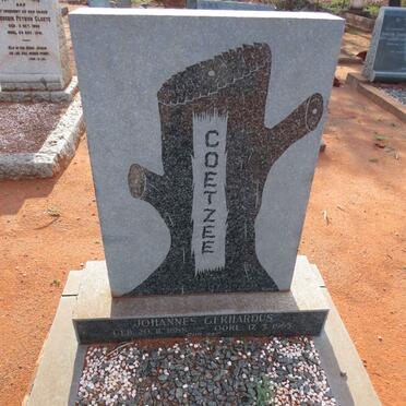 COETZEE Johannes Gerhardus 1898-1965 