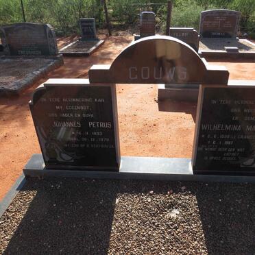 GOUWS Johannes Petrus 1893-1979 & Wilhelmina Maria LE GRANGE 1898-1987 