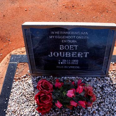 JOUBERT Boet 1933-2012