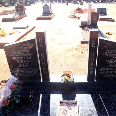KOKER Jan, de 1918-2007 & Elizabeth Mollie 1923-2007