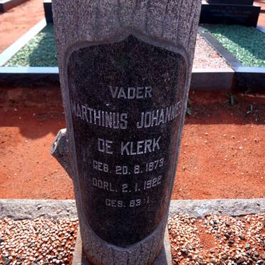 KLERK Marthinus Johannes, de 1873-1922 & Maria Dorethea DE VILLIERS 1869-1964 _2
