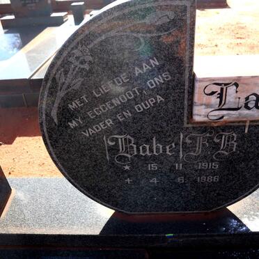 LAMPRECHT F.B. 1915-1986 & D.E. 1924-2007 _2