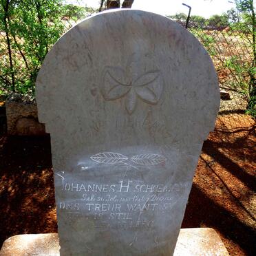 SCHOEMAN Johannes H. 1859-1935