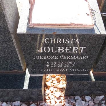 VERMAAK Jasper C. 1912-1981 & H.M. WIDD 1915-2010 :: JOUBERT Christa nee VERMAAK 1950-2017 _2