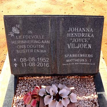 VILJOEN Johanna Hendrika nee SPANGENBERG 1952-2016