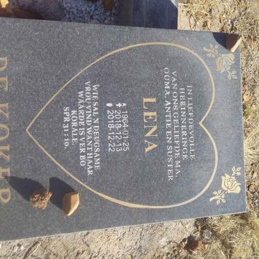 KOKER Lena, de 1964-2018