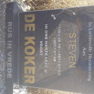 KOKER Steven, de 1963-2017