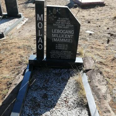 MOLAO Lebogang Millicent 1978-2009